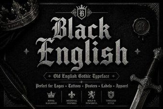 Choose Your Perfect Black Typography