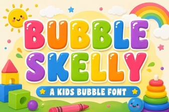 Get Creative with Bubble Skelly Typography