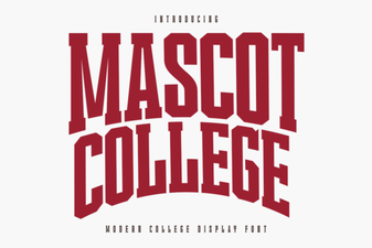 Mascot College Font Download & Design Tips