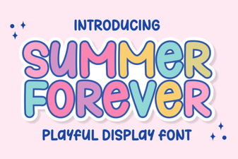Designing with the Summer Forever Font Collection