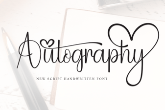 Craft Personal Projects with the Autography Font