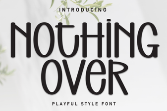 Nothing Over Font: Designing with Visual Simplicity